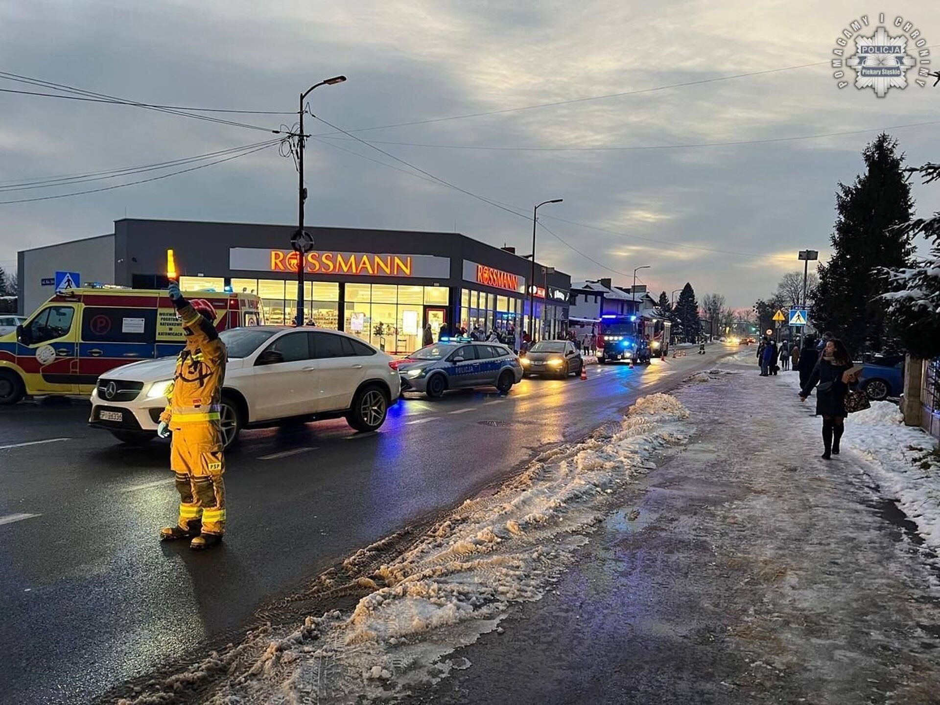 Piekary slaskie potracenie wypadek Piekary slaskie potracenie wypadek