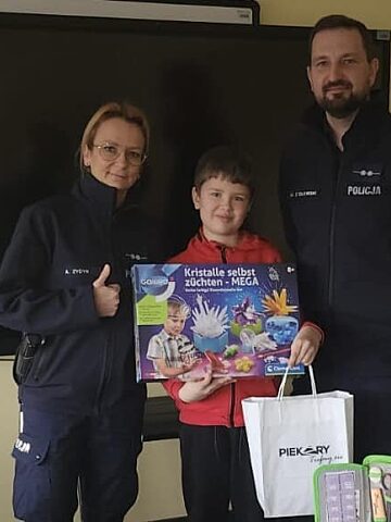 Maskotka Policji w Piekarach Śląskich Maskotka Policji w Piekarach Śląskich