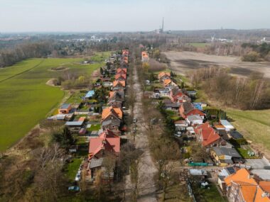 Nie tylko familoki: podniebny plener nad Kuźnicą Rudzką Ruda Śląska, Kuźnica Rudzka