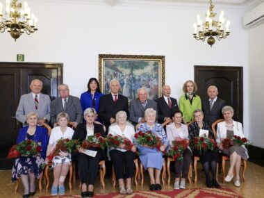 Małżeńskie jubileusze w Piekarach Śląskich Małżeńskie jubileusze w Piekarach Śląskich
