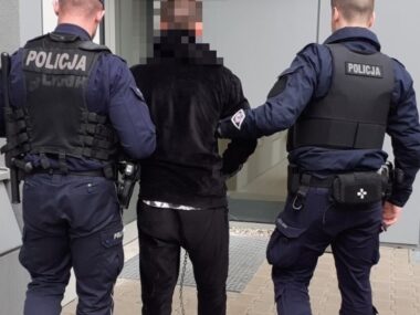 Skazany za kradzież mężczyzna został rozpoznany w Katowicach Zatrzymanie policja