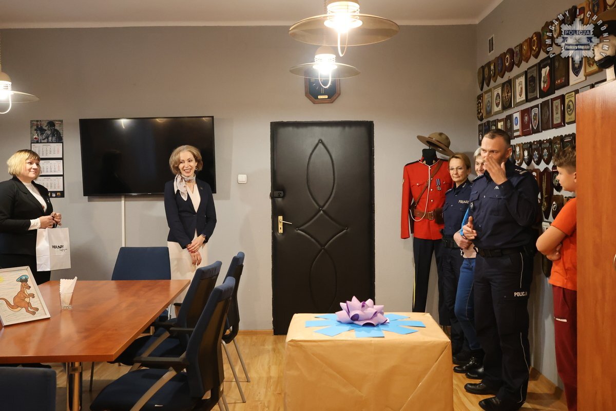 Maskotka Policji w Piekarach Śląskich