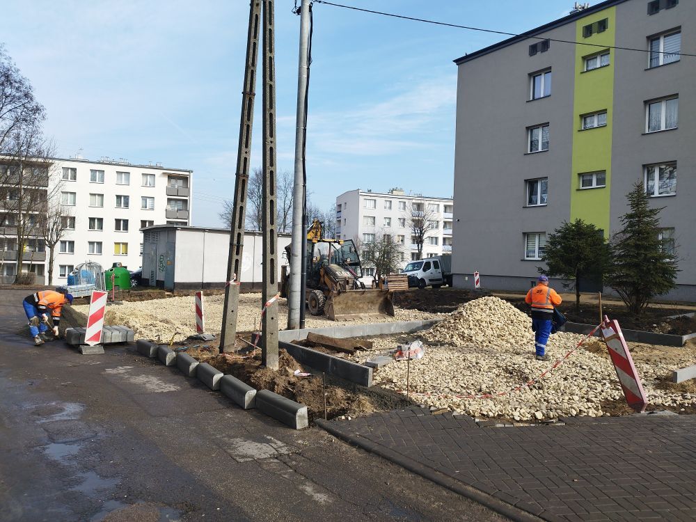 Prace drogowe w Piekarach Śląskich