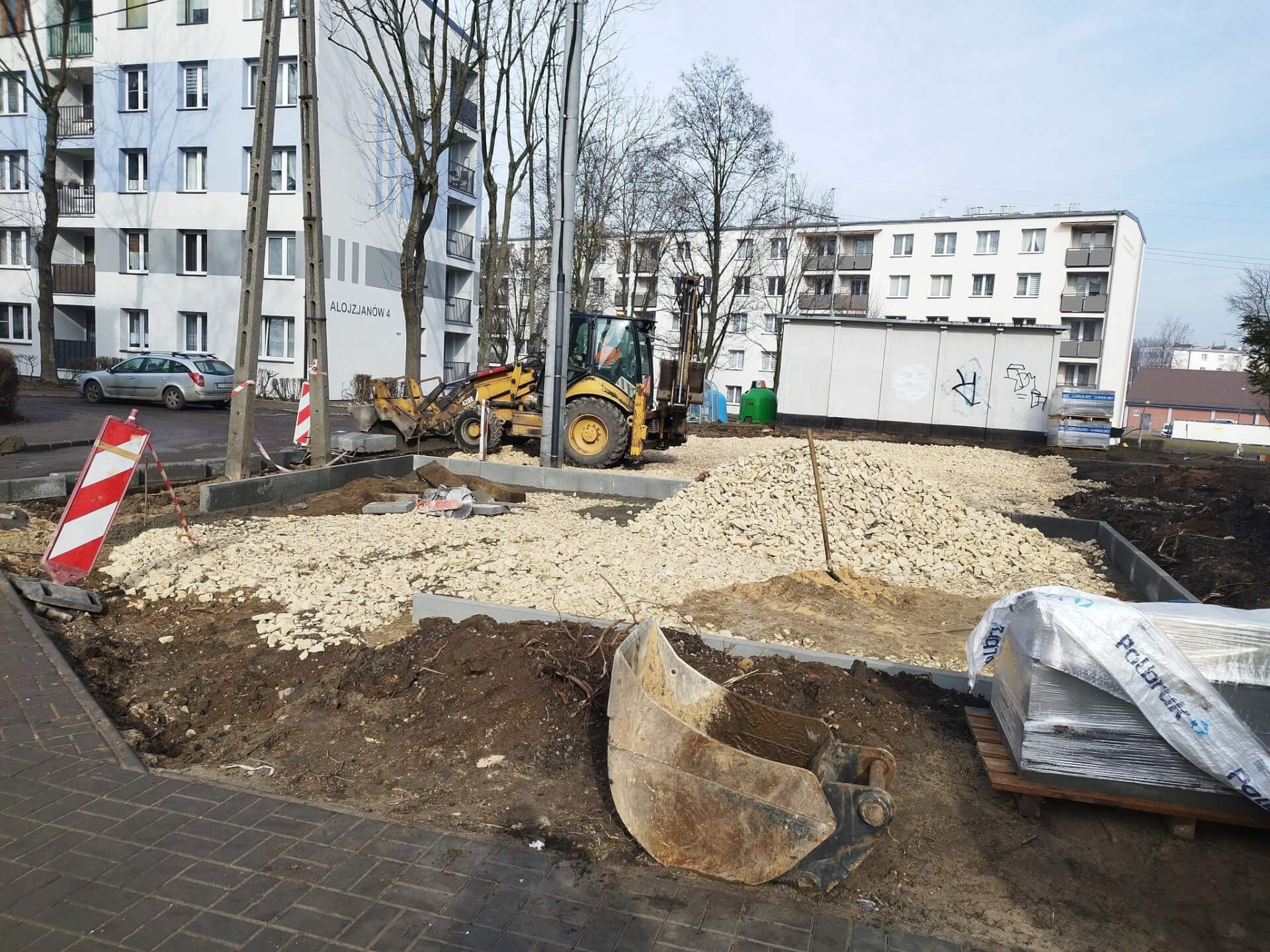 Prace drogowe w Piekarach Śląskich