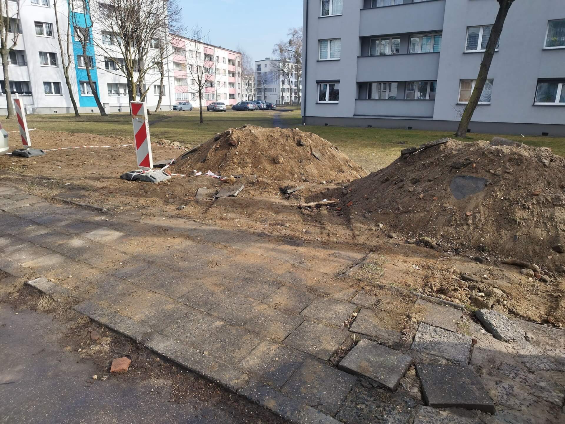 Prace drogowe w Piekarach Śląskich