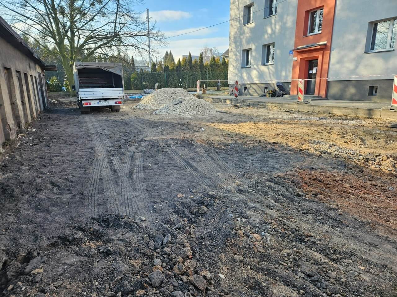 Prace drogowe w Piekarach Śląskich