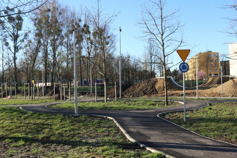 Piekary slaskie miasteczko rowerowe i pumptrack 1