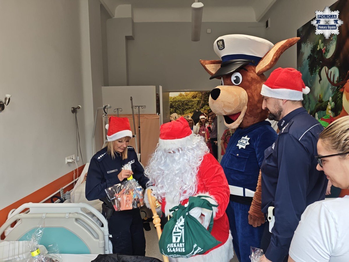 Mikołajkowa akcja policjantów z Piekar Śląskich