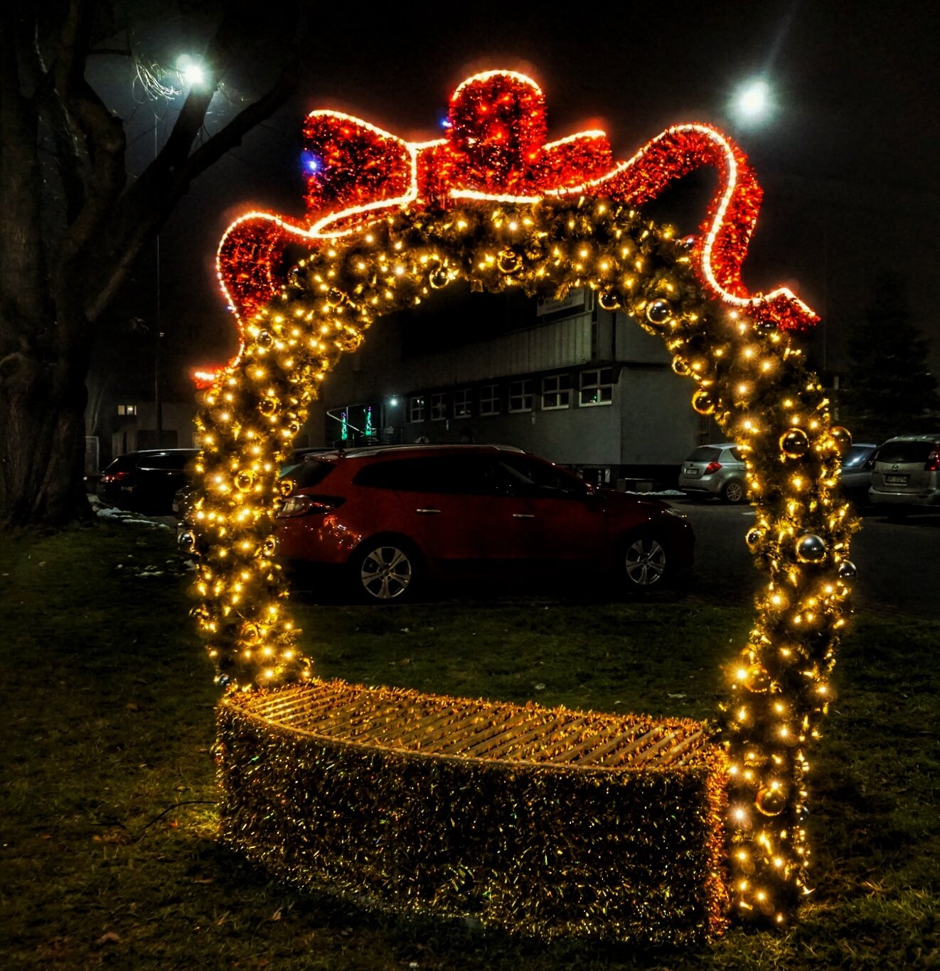 Świąteczne ozdoby w Piekarach Śląskich