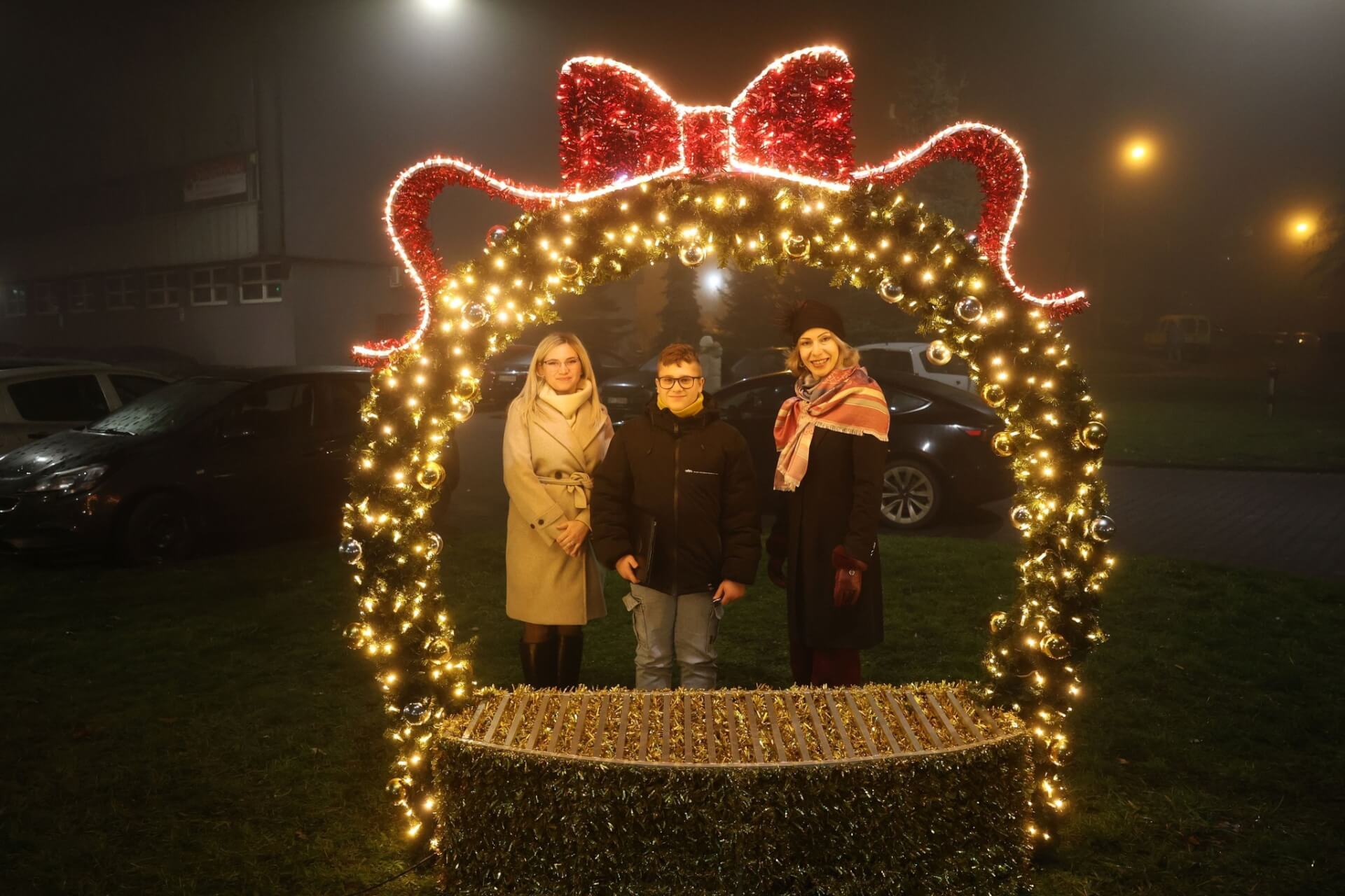 Świąteczne ozdoby w Piekarach Śląskich