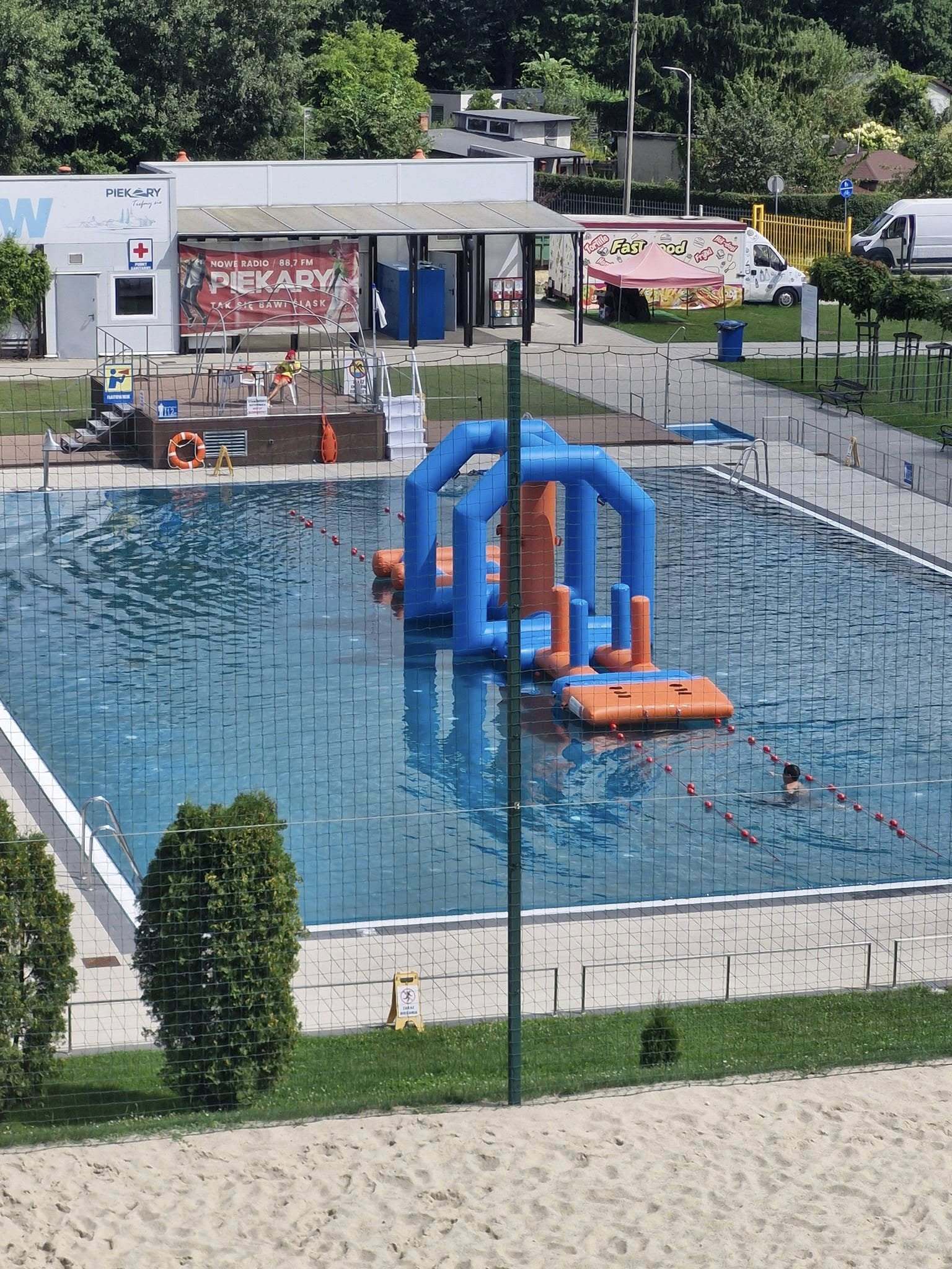 Wodny tor przeszkód w Piekarach Śląskich