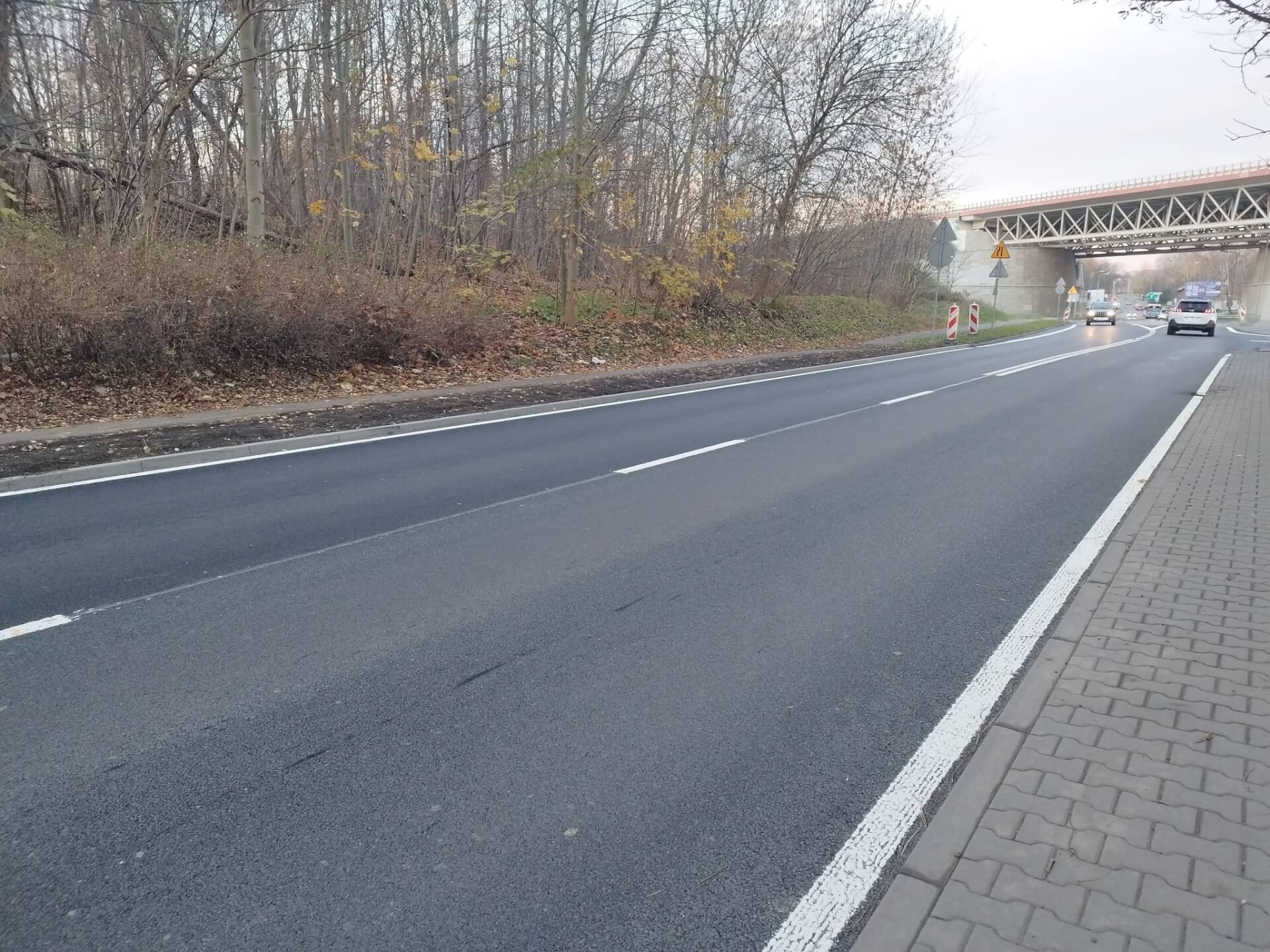 Remont ul. Oświęcimskiej w Piekarach