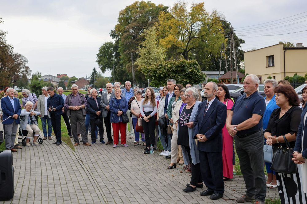 Odsłonięcie tablicy Andrzeja Kołodziejczyka